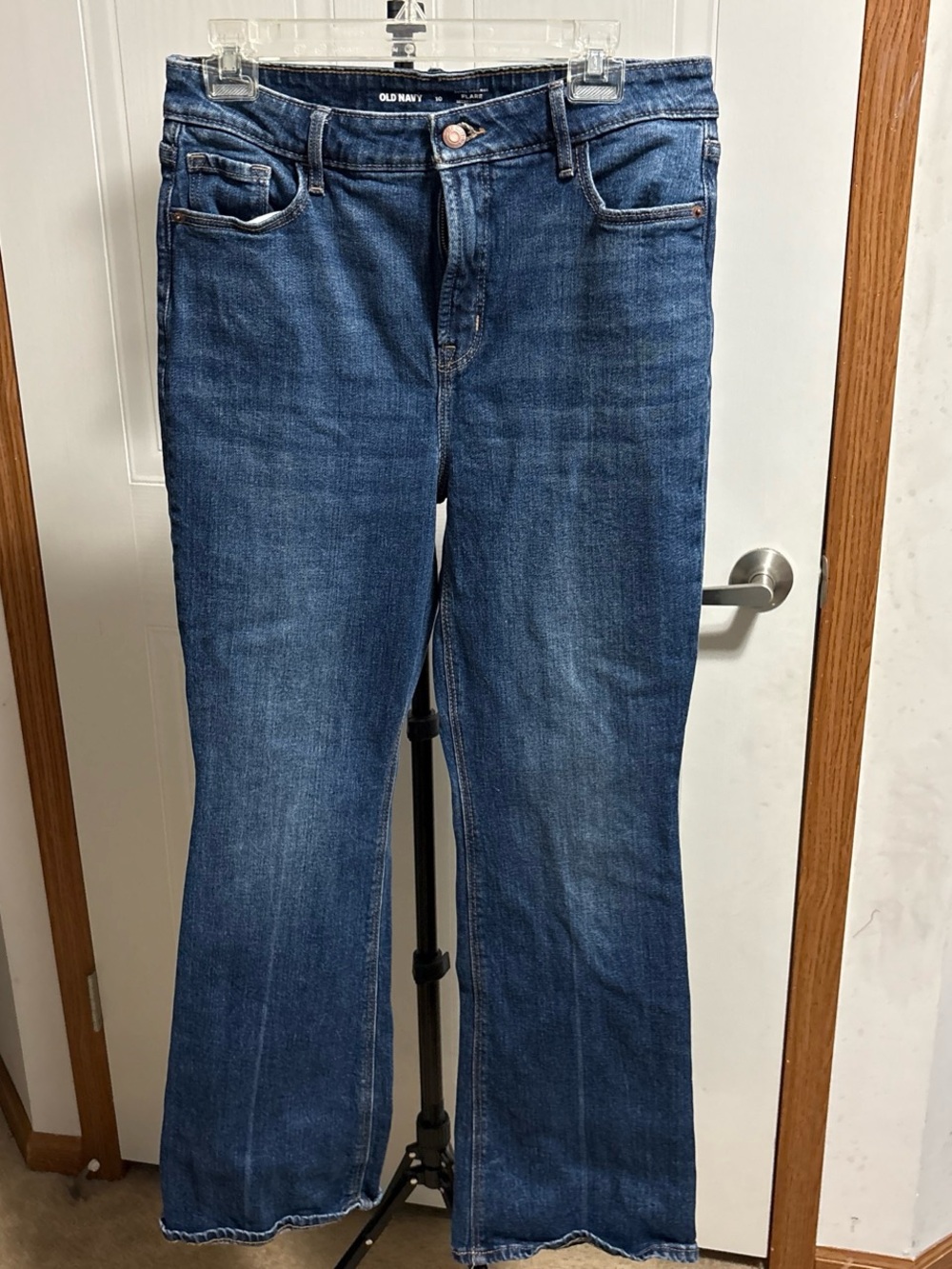 Old Navy Medium Blue Flare Jeans